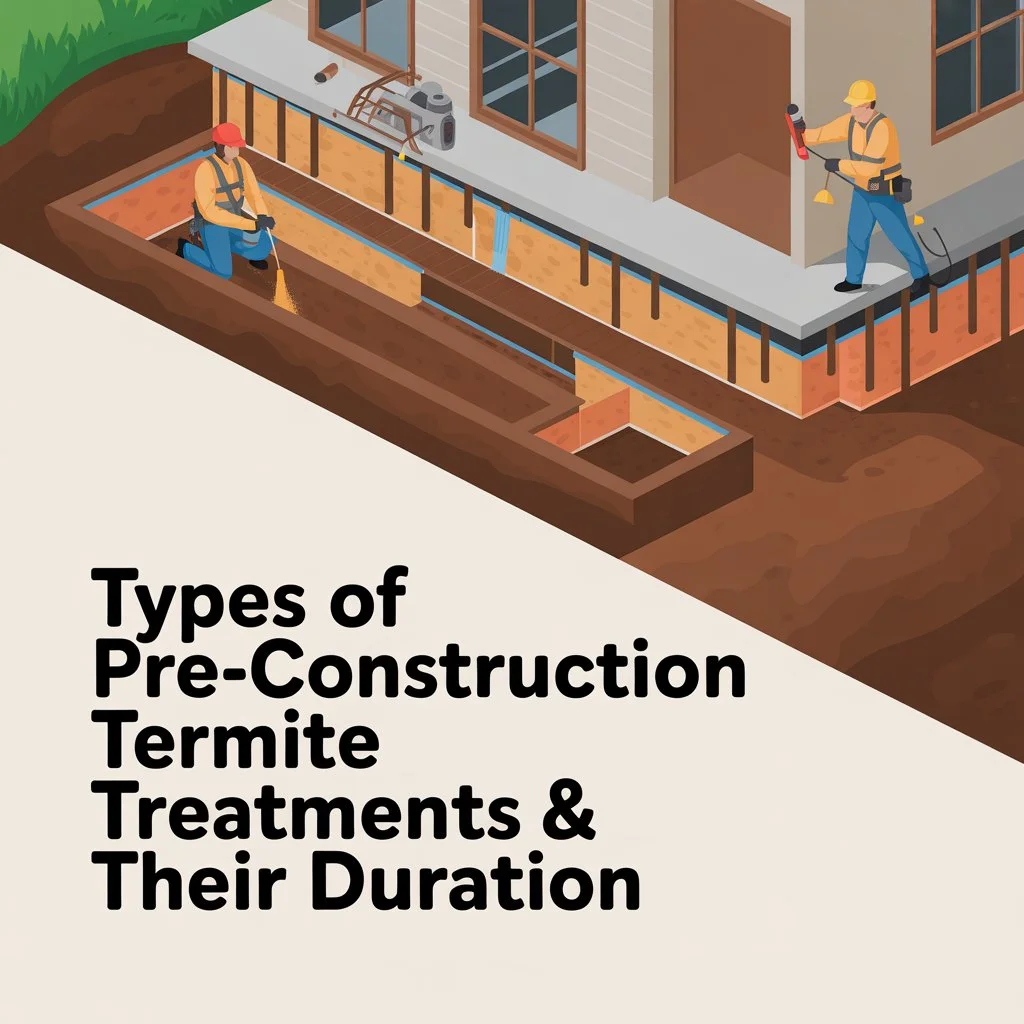 Types of Pre-Construction Termite Treatments & Their Duration