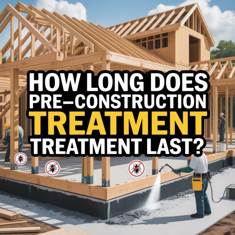 How Long Does Pre-Construction Termite Treatment Last?