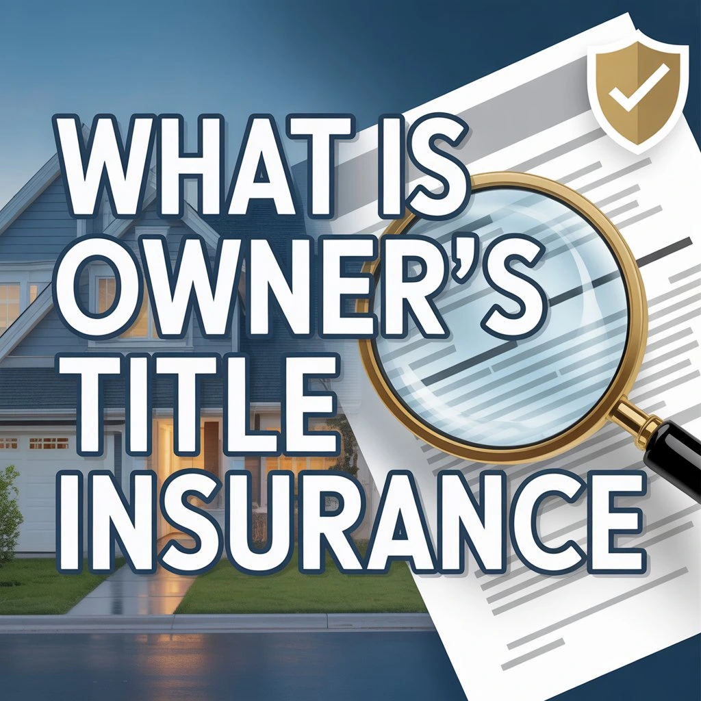 What Is Owner's Title Insurance